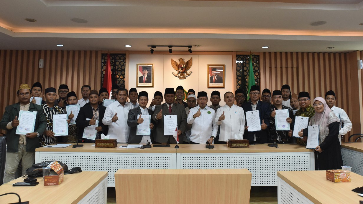 Pondok Pesantren Al-Ma'ruf Bandungsari Resmi Terima SK Izin Operasional SPM Muadalah Wustho dan Ulya